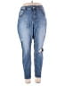 Melissa McCarthy Seven7 Blue Jeans Size 18 - photo 1