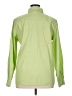 Foxcroft 100% Cotton Solid Green Long Sleeve Button-Down Shirt Size 14 - photo 2