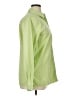 Foxcroft 100% Cotton Solid Green Long Sleeve Button-Down Shirt Size 14 - photo 4