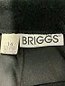 Briggs Solid Black Formal Skirt Size 14 - photo 4