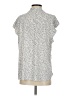 Unbranded Polka Dots Silver Short Sleeve Blouse Size S (estimated) - photo 2