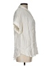 Lulus 100% Viscose Ivory Short Sleeve Blouse Size L - photo 4