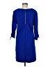 Ronni Nicole Solid Blue Casual Dress Size 8 - photo 2