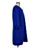 Ronni Nicole Solid Blue Casual Dress Size 8 - photo 4