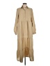 Max Studio 100% Polyester Tan Casual Dress Size M - photo 1