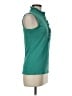 Tory Burch Teal Sleeveless Blouse Size M - photo 4