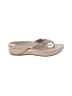 Vionic Tan Flip Flops Size 8 - photo 1