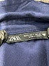 Zara Solid Blue 3/4 Sleeve Button-Down Shirt Size S - photo 7