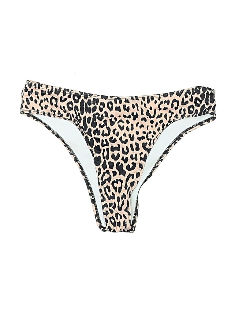 Pre-owned Unbranded Swimsuit Bottoms In Tan