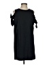 JOA Solid Black Casual Dress Size XS - photo 1
