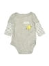 Miniville Gray Long Sleeve Onesie Size 0-3 mo - photo 1