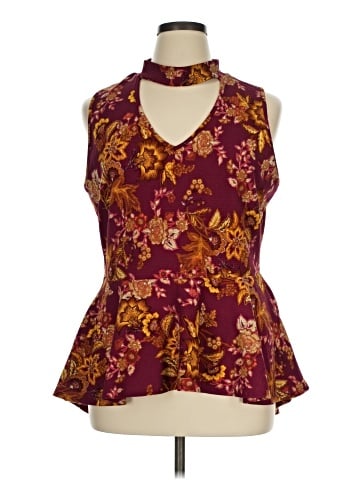 Cleo Sleeveless Blouse (view 1)