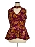 Cleo Burgundy Sleeveless Blouse Size 1X - photo 1