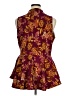 Cleo Burgundy Sleeveless Blouse Size 1X - photo 2