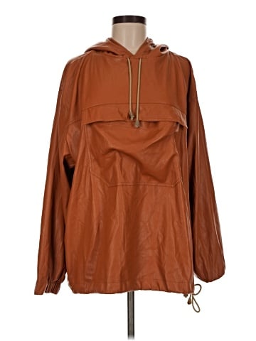 Nanushka Poncho (view 1)