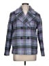 Talbots Plaid Purple Wool Coat Size L (petite) - photo 1