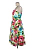Eliza J 100% Polyester Tropical Pink Cocktail Dress Size 8 - photo 5