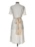 Zara 100% Polyester Ivory Casual Dress Size L - photo 2