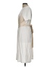 Zara 100% Polyester Ivory Casual Dress Size L - photo 5