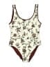 Tuckernuck Floral Ivory One Piece Swimsuit Size L - photo 1
