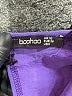 Boohoo 100% Polyester Purple Casual Dress Size 6 - photo 7