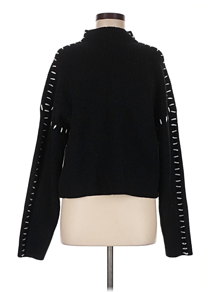 Pre-owned Commense Turtleneck Sweater In Black