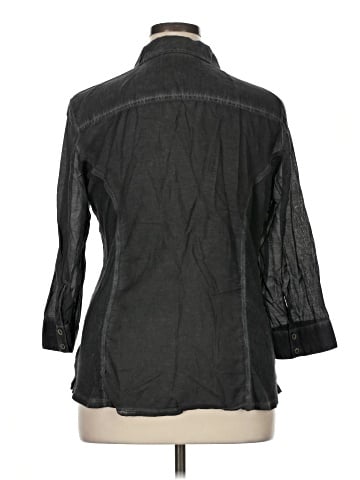 Style&Co 3/4 Sleeve Button-Down Shirt (view 2)