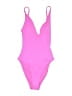 Topshop Solid Pink One Piece Swimsuit Size 2 - photo 1