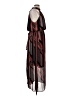 Unbranded 100% Polyester Chevron-herringbone Brown Casual Dress One size - photo 4