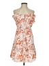 J.Crew 100% Viscose Floral Orange Cocktail Dress Size S - photo 1