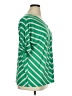 Croft & Barrow Green 3/4 Sleeve Blouse Size XL - photo 4