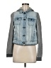 Unbranded 100% Cotton Gray Denim Jacket Size M - photo 1