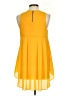 Aryeh 100% Polyester Yellow Casual Dress Size S - photo 2