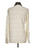 Maison Scotch 100% Polyester Polka Dots Ivory Long Sleeve Blouse One size - photo 2