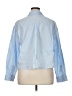 Old Navy 100% Cotton Blue Long Sleeve Blouse Size XL - photo 2