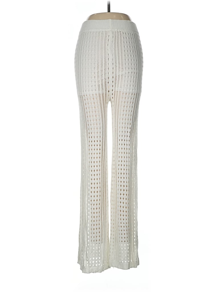 Pre-owned Surf Gypsy Active Pants In Ivory