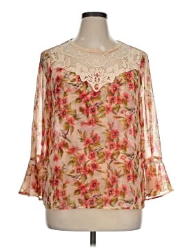 Disney LC Lauren Conrad 3/4 Sleeve Blouse (view 1)