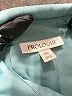 prologue 100% Polyester Solid Teal Long Sleeve Blouse Size XS - photo 7