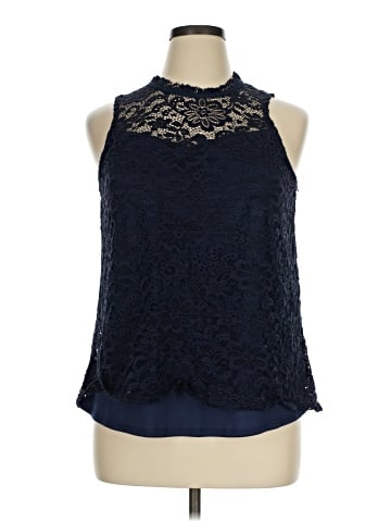 AB Studio Sleeveless Blouse (view 1)