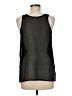 Piperlime 100% Polyester Silver Sleeveless Top Size M - photo 2
