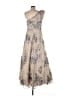 Mac Duggal 100% Polyester Metallic Tan Cocktail Dress Size 10 - photo 2