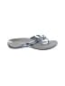 Vionic Silver Flip Flops Size 8 - photo 1