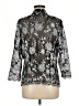 Alex Evenings Black 3/4 Sleeve Blouse Size M (estimated) - photo 2