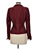 AKRIS 100% Viscose Burgundy Jacket Size 8 - photo 2
