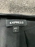 Express Solid Black Formal Skirt Size 6 - photo 4