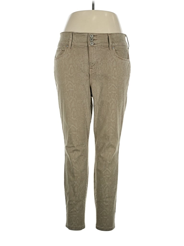 Pre-owned Torrid Casual Pants In Green