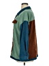 Shein Curve Color Block Teal Jacket Size 16 Plus (2) - photo 5