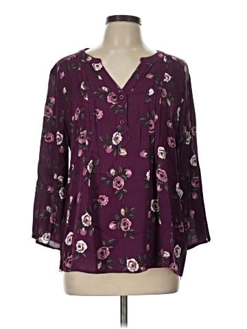 Fun2Fun 3/4 Sleeve Blouse (view 1)
