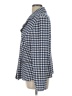 Chico's Checkered-gingham Blue Blazer Size Lg (2) - photo 5