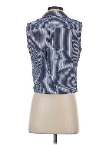 Lafayette 148 New York Sleeveless Button-Down Shirt (view 2)